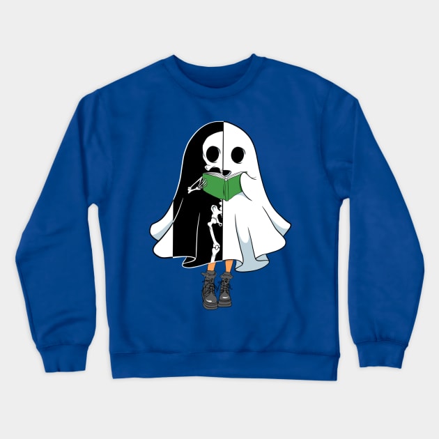 Ghost Girl Crewneck Sweatshirt by DoeStar